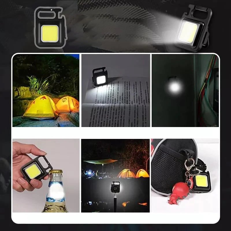 (🎄Early Christmas Sale--49%OFF)🔥Multifunctional Keychain Rechargeable Light