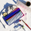 🔥2025 Hot Sale✨🎨12 Colors Fluorescent Watercolor Paint
