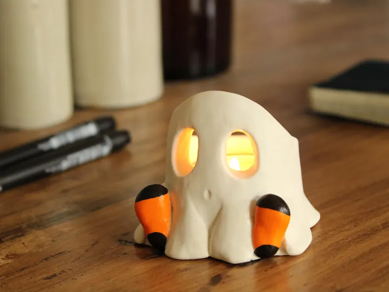 <strong>🎃Early Halloween Sale - 50% OFF</strong> 👻Adorable Haunt Tealight Holders Collection