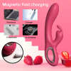 2 In 1 Rabbit G Spot Vibrator For Clitoris G-spot Stimulation