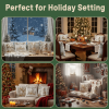 🎄 Soft Christmas Pillow Covers – 4-Piece Set for Cozy Holiday Vibes!