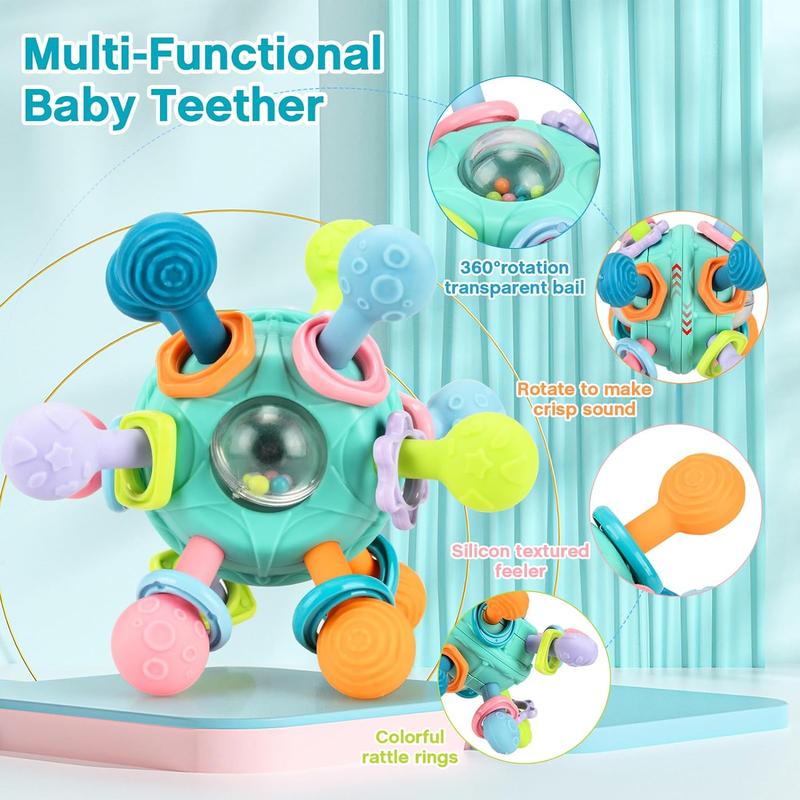 🔥Last Day 50% OFF🔥Colorful Baby Teething Toy