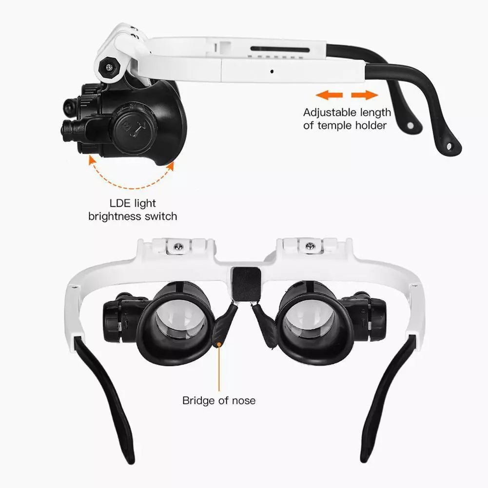 🔥Last Day Promotion 70% OFF🔥Hands-Free Magnifier Eyeglasses⚡️BUY 2 GET 1 FREE