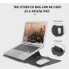 Carry Sleeve Laptop Bag: With Invisible Stand & Storage(4-piece set)-Buy 2 free shipping