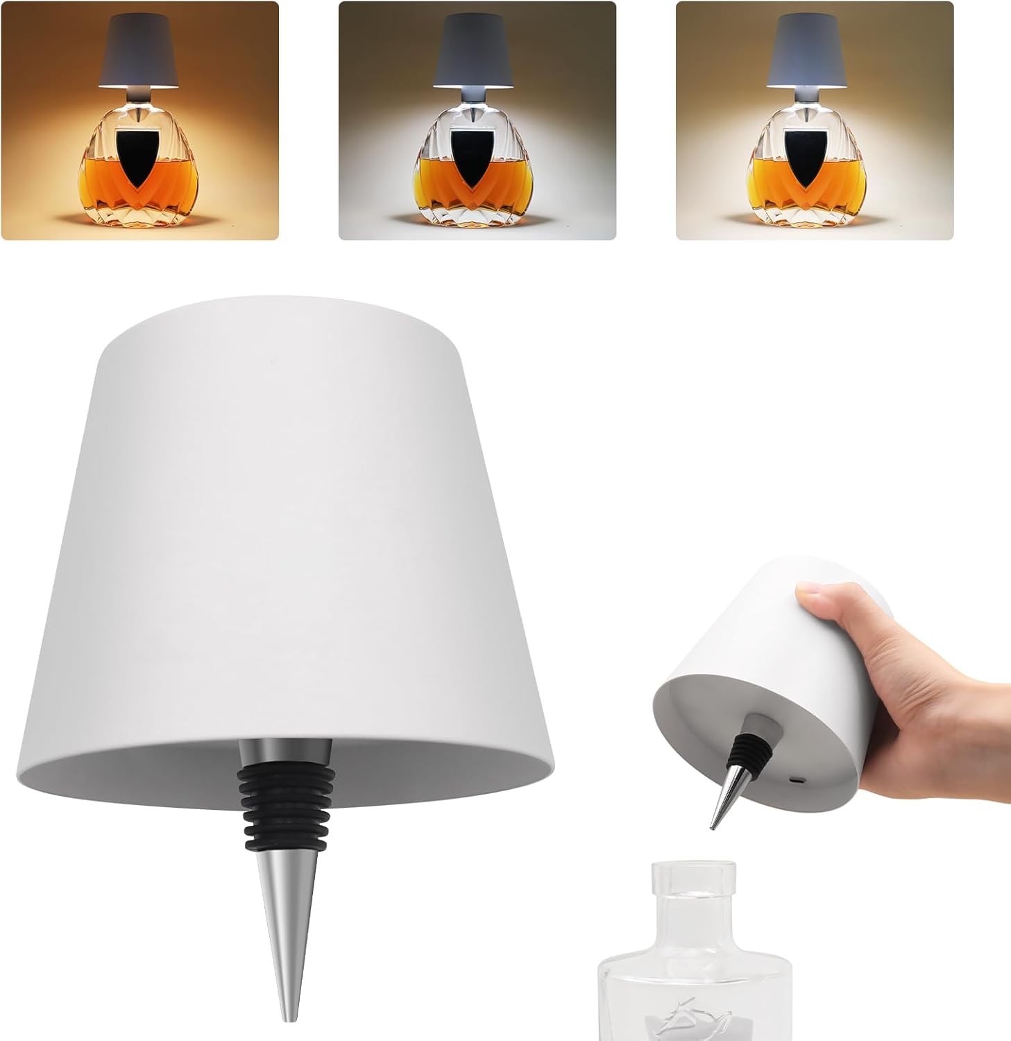 🎄TikTok Christmas Sale - 70% OFF✨Touch Control Wireless Bottle Lamp