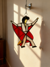 🔥LAST DAY 50% OFF - The Memphis Melody💃🤘 Handmade Stained Glass Spinner