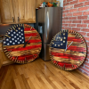 🍁Fall Harvest Sale: 60% OFF! American Flag Wall Clock, Buy 2 Save 10% & Free Shipping