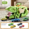 🚗 FREE SHIPPING🚗Transform Dinosaur Transport Devouring Truck With Foldable Sliding Track