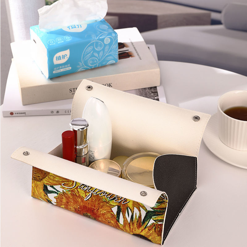 (🔥Last Day Promotion- SAVE 48% OFF)  Oil Painting Tissue Box - Buy 3 Get Free Shipping Now!