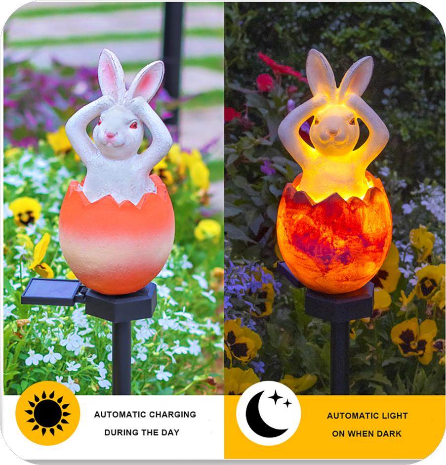 🐇Hop into Spring with our Solar-Powered Rabbit Lawn Lamp-📦BUY 2 FREE SHIPPING