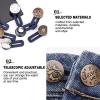 🎁🎁(Mother‘s Day Hot Sale - 50% OFF) Jeans Retractable Button（3PCS）