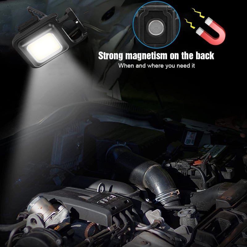 🔥Last Day Sale - 50% OFF🔥-Multifunctional Keychain Rechargeable Light，BUY MORE SAVE MORE