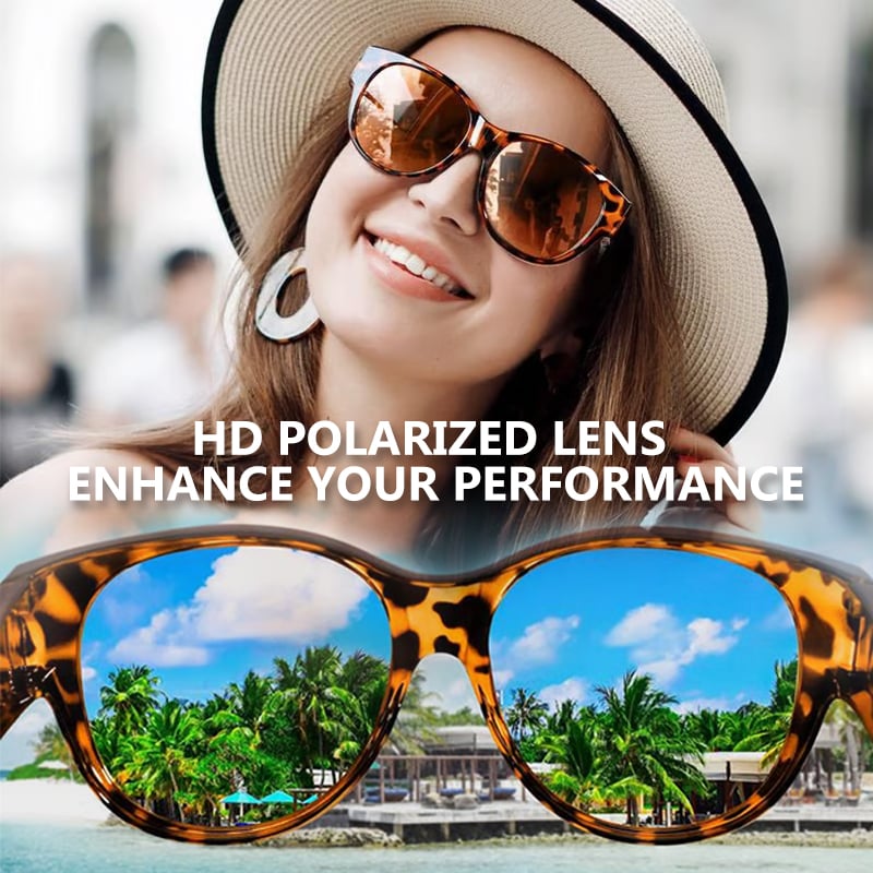 🔥Last Day Promotion 50% OFF💥2025 New Polarized UV400 Protection Trendy Round Cat-eye Sunglasses