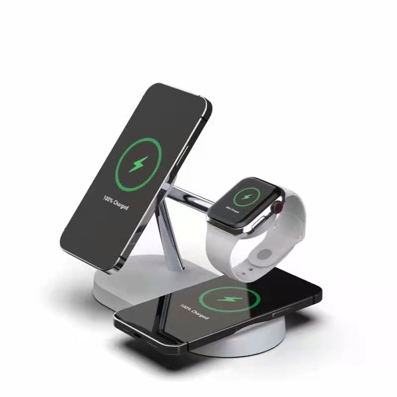 Last Day Sale🔥 - 3-in-1 Wireless Charging Stand⚡