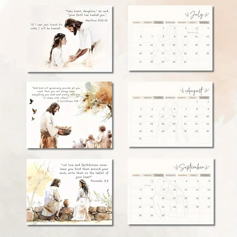 🎄Early Christmas Sale 48% OFF🔥Christianity 2025 Bible Verse Calendar