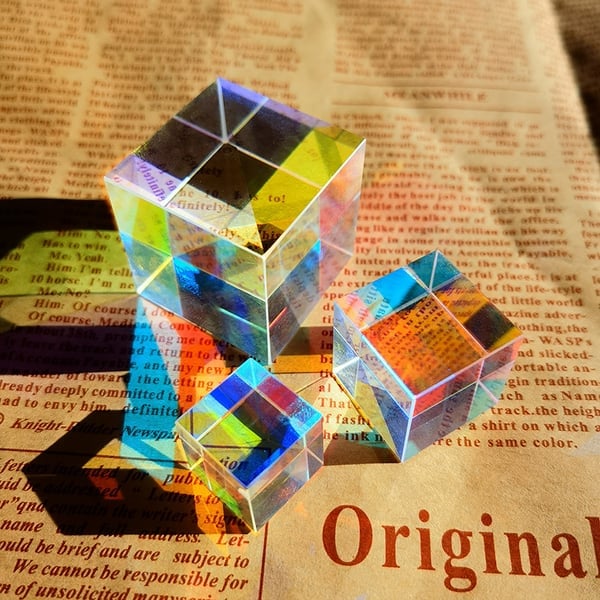 Magic Prism Cube with Light-up Box