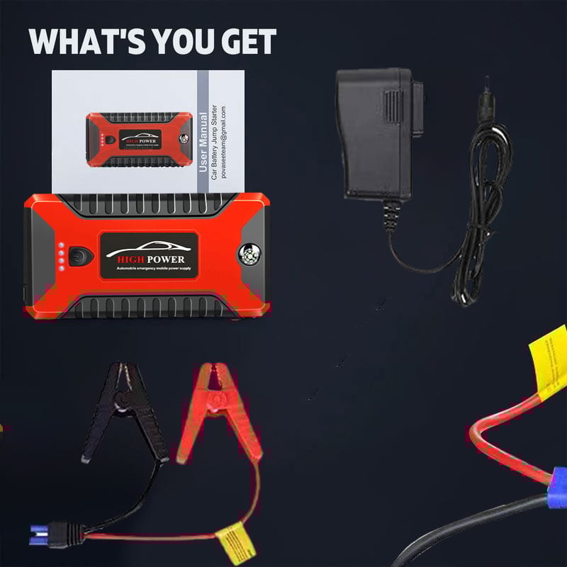 🎁🔥Jump Starter 300A Peak Jump Starter Battery Pack