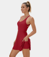 🔥Limited Time Sale 48% OFF🎉Backless Cut Out 2-in-1 Ballet Dance Dress(Buy 2 Free Shipping)
