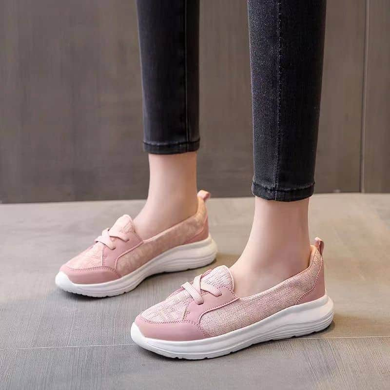 Orthopedic Women Shoes Breathable Slip On Arch Support Non-slip