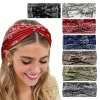 🎁TikTok Last Day Sale - 70% OFF🔥Boho Paisley Printed Wide HeadBand🎉Buy 2 Get 1 Free