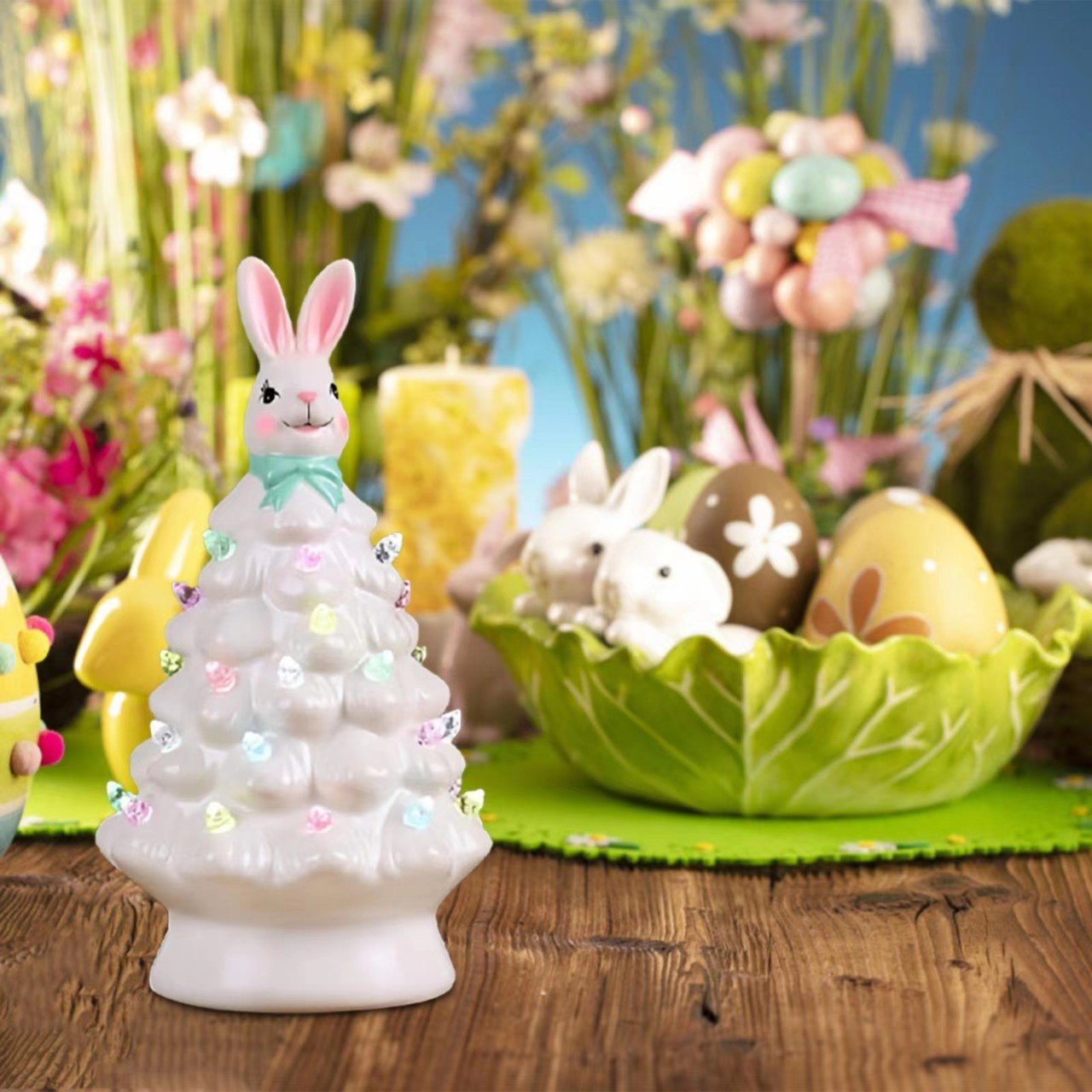 ✨Easter Special 50% OFF🐰Easter Pink Bunny Tree - Buy 2 Get Extra 10% OFF & FREE SHIPPING