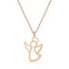 🔥Handmade 24K Gold Guardian Angel Charm Necklace - Ready to Ship