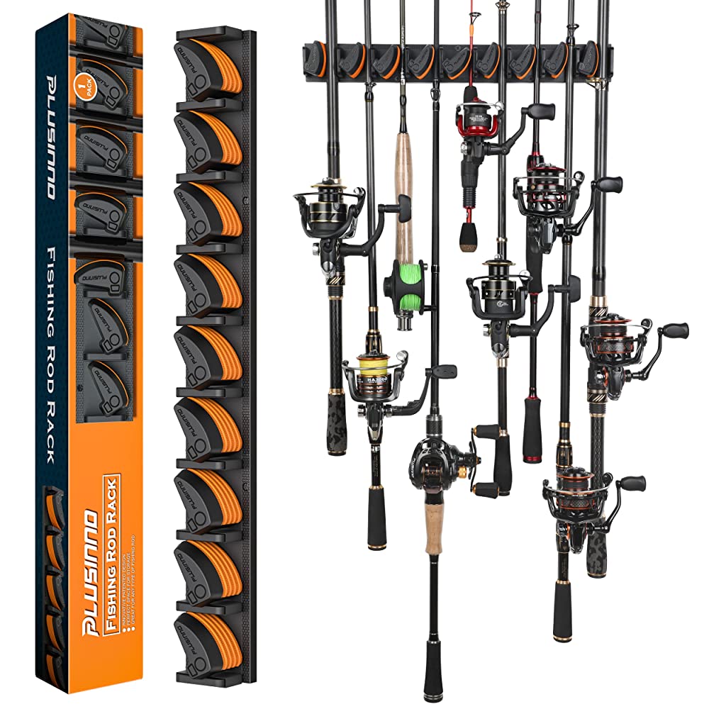 🚚𝐁𝐔𝐘 𝟐 𝐅𝐑𝐄𝐄 𝐒𝐇𝐈𝐏𝐏𝐈𝐍𝐆🚚-Fishing Pole Organizer Holder Wall Rack