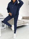 Women Plus Size Hooded Casual and Comfortable Sweatshirt Two-piece Suit