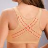 🎁LAST DAY 45% OFF🎁Front hooks, stretch-lace, super-lift, and posture correction – ALL IN ONE BRA!