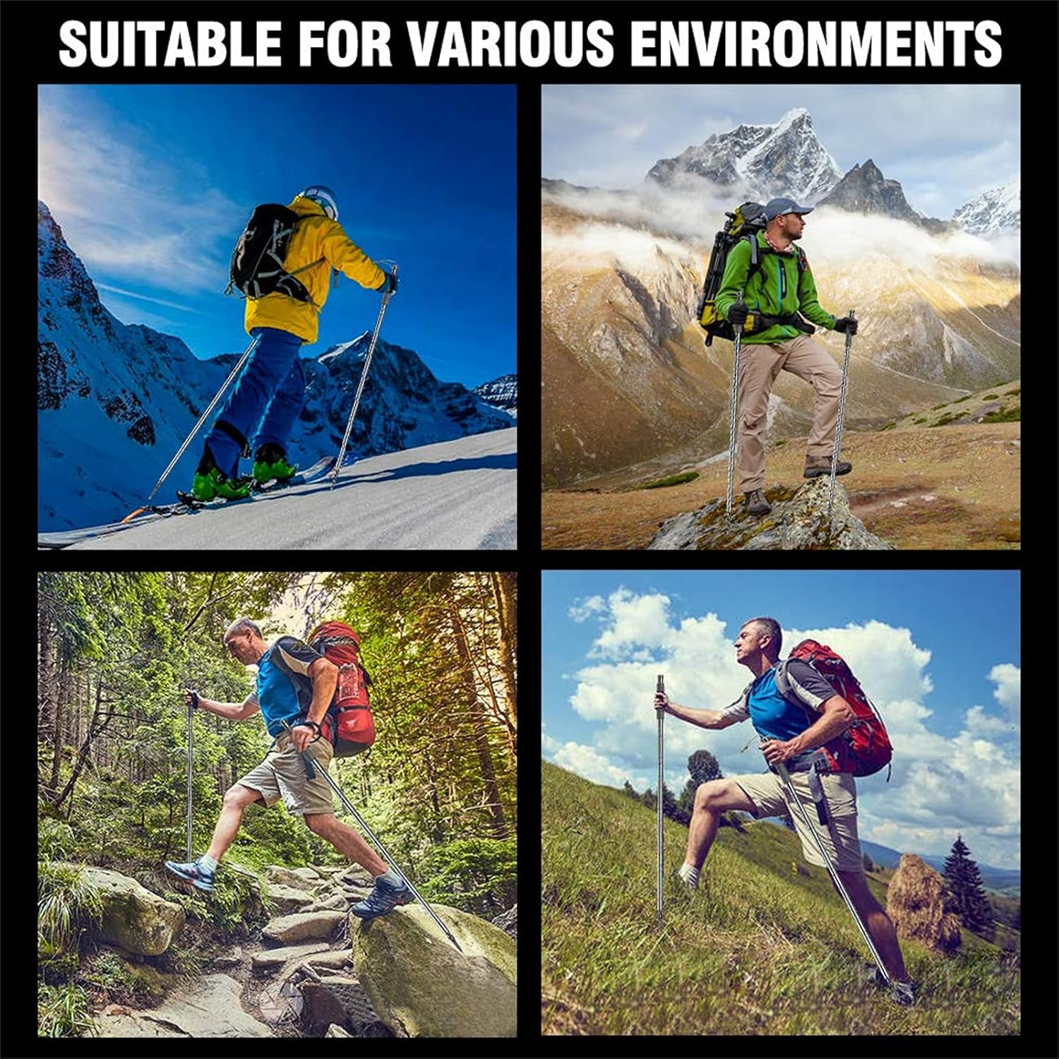 🎁TikTok Last Day Sale - 70% OFF🔥Multifunctional Trekking Pole – Built for Adventure⛰️