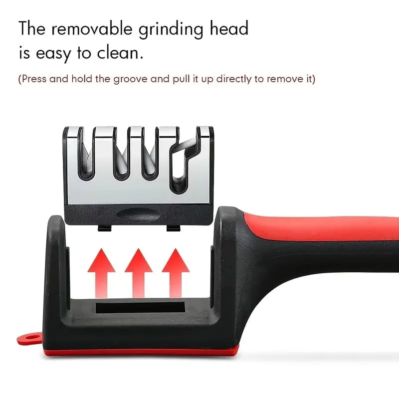 🎅Last Day Promotion 48% OFF-🎁-Professional 4-Stage Knife Sharpener