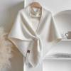 🍂TikTok Fall Sale — Last Day 70% OFF💕Women's Solid Color Wool Blend Shawl☁️