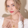 💝2024 V-Day Idear Gift♎12 Constellation Retro Necklace