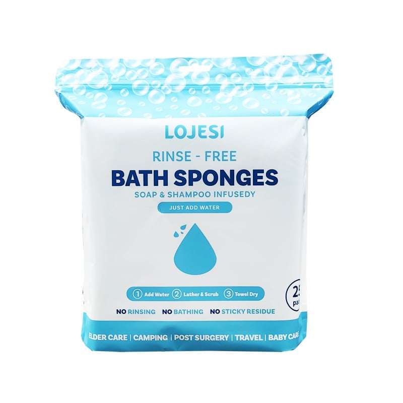 🍂TikTok Fall Sale — Last Day 70% OFF🎉 Freshness Anytime, Anywhere! 25 Large Rinse-Free Bathing Wipes for Adults