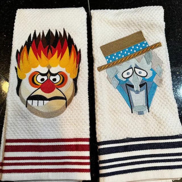 🎄🎅Early Christmas Promotion - 49% OFF 🎄-Heat Miser Snow Miser Christmas Towel