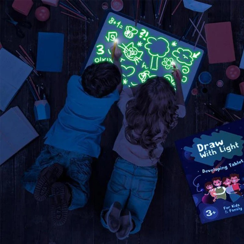 (🎅EARLY XMAS SALE - Buy 2 Get Extra 10% OFF) Light Drawing - Fun And Developing Toy