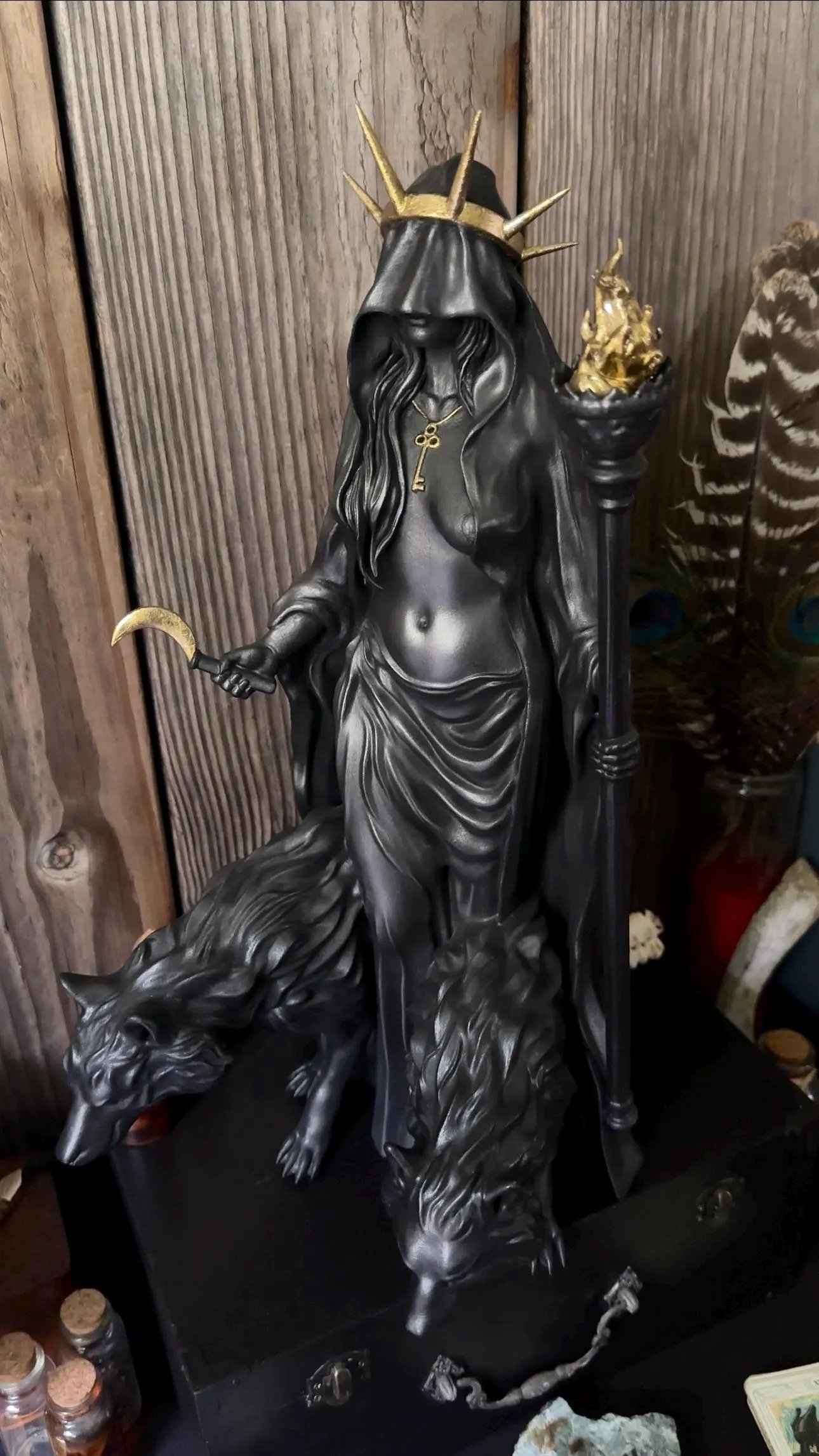 🔥Last Day 70% OFF🔮Hekate Niktipolos, The Witch of The Night🧙‍♀️