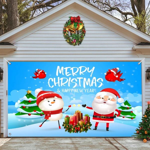 🎅Early Xmas Offer 1000pcs 50% OFF- Christmas 2024 Garage Door Decoration