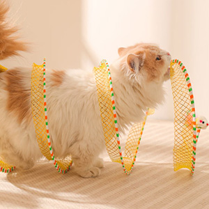 🐱Spring Tunnel Cat Toy for Indoor Cats Exercise Play (Buy 3 Free Shipping)