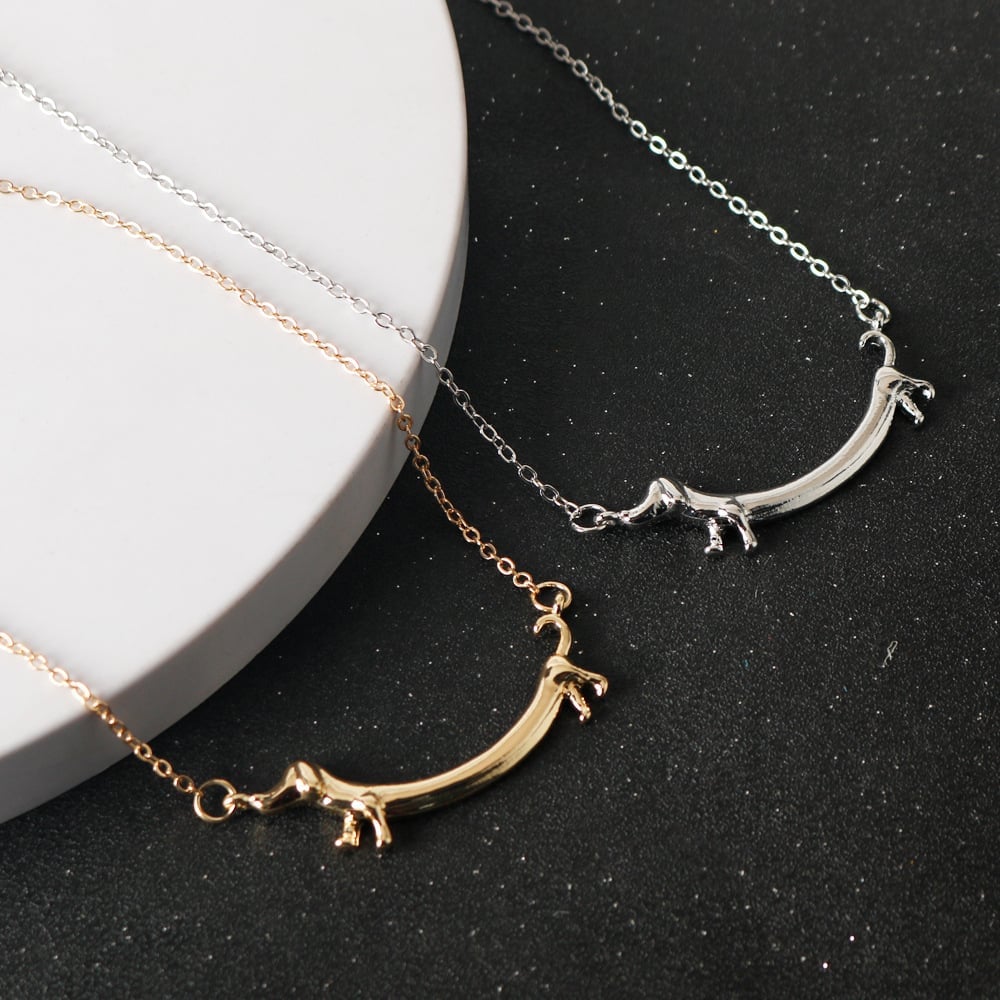 🐶💛Elegant Dachshund Necklace