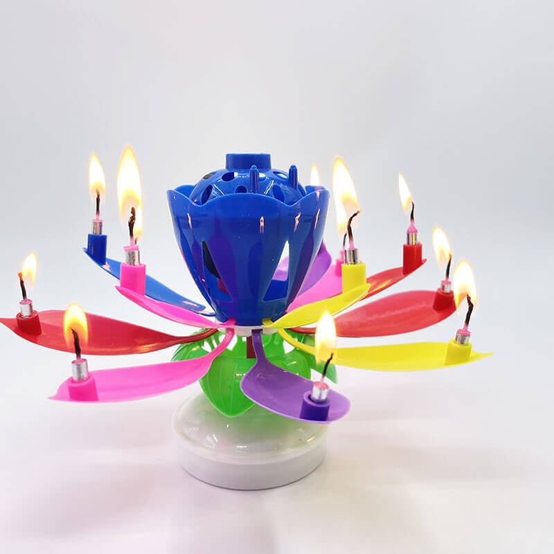 🎉LAST DAY -70%OFF - 🔥🎂Magical Flower Birthday Candle💖BUY 1 GET 1 FREE