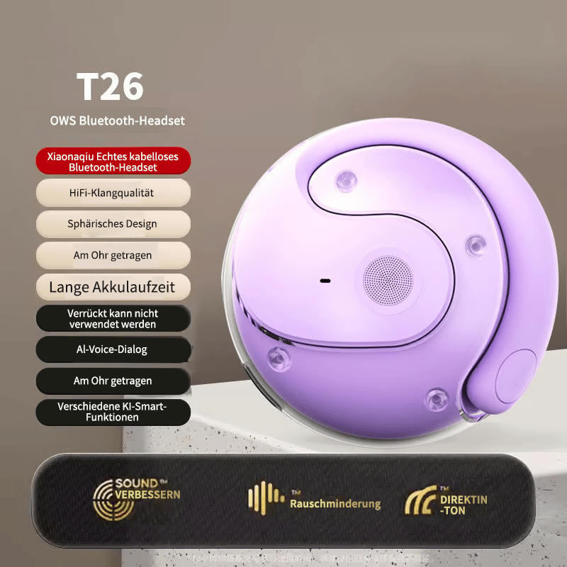 🏆Letzter Tag Verkauf 50% Rabatt🔥 AI Translation OWS Wireless Neue Bluetooth5,4 Kopfhörer (Passend für iOS und Android)