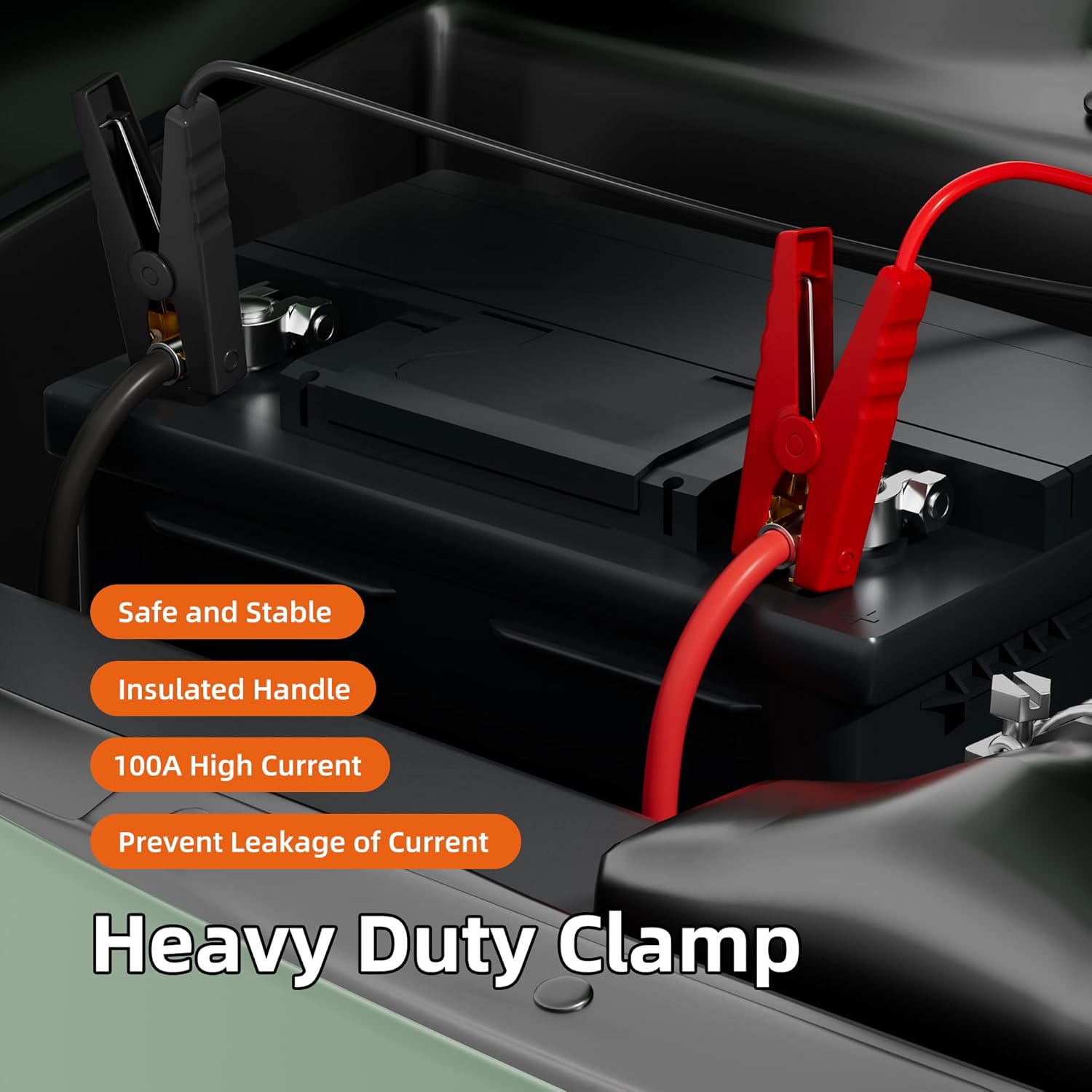 🎁TikTok Last Day Sale - 70% OFF🔥Car Battery Jump Starter Cable