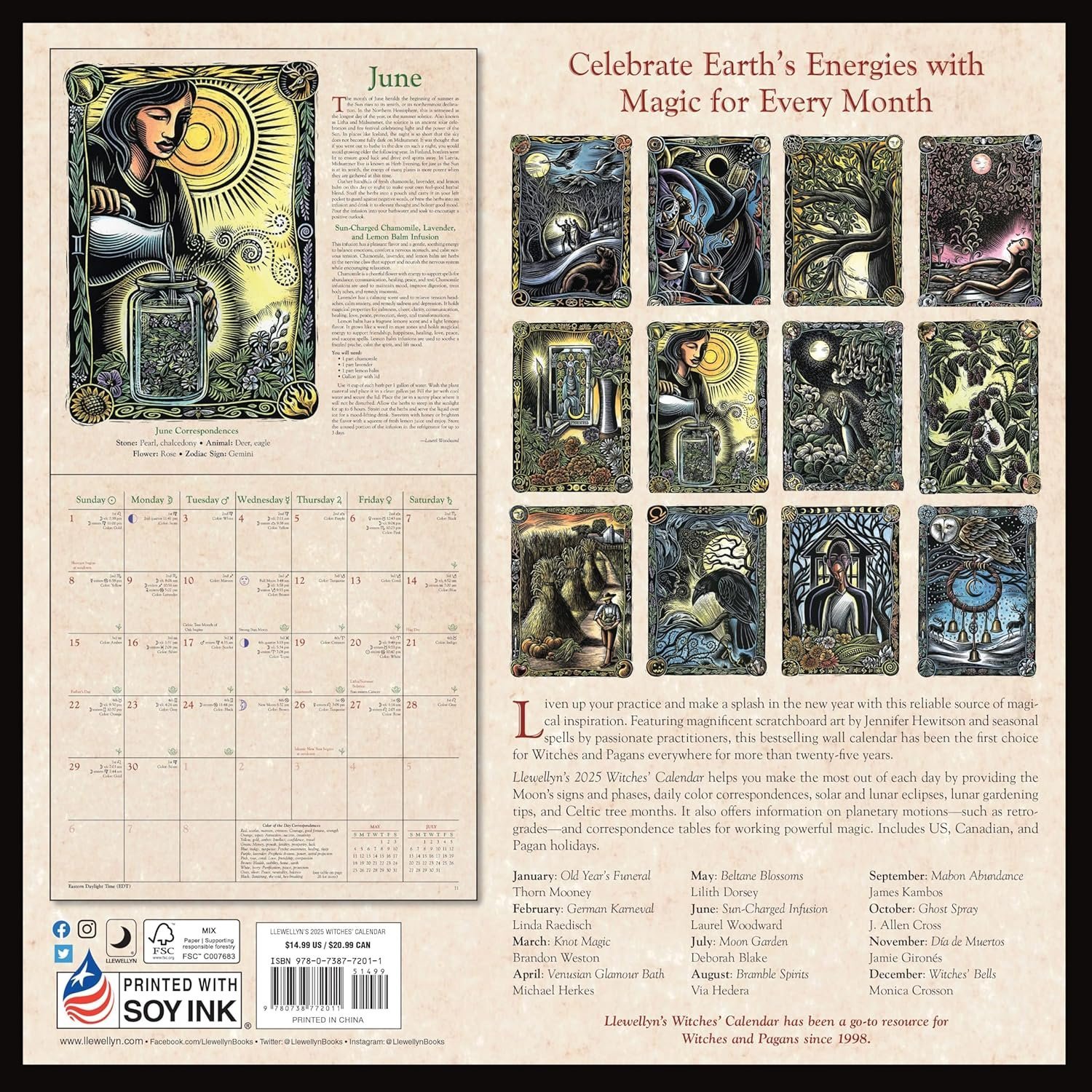 🔥This Week's Special Offer 49% OFF -2025 Witches' Calendar