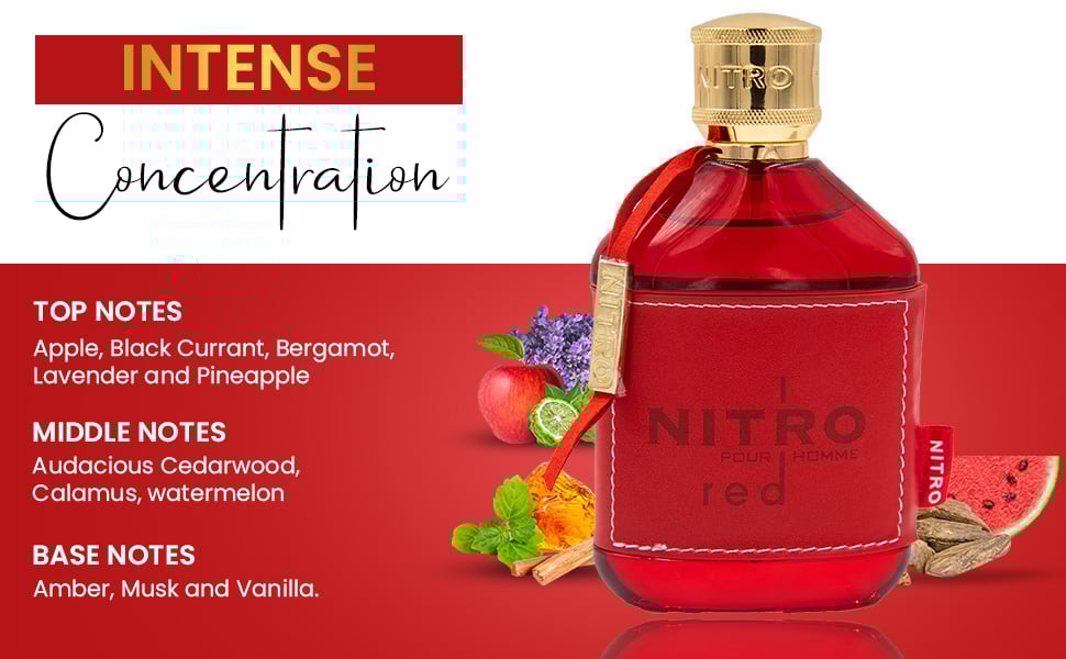 🎁TikTok Last Day Sale - 70% OFF✨Dumont Nitro Red For Men 3.4 Oz Eau De Parfum Spray