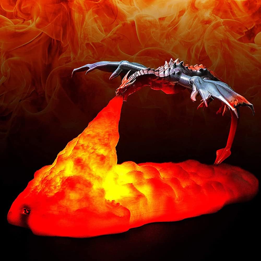 🔥Fire-Breathing Dragon Night Light