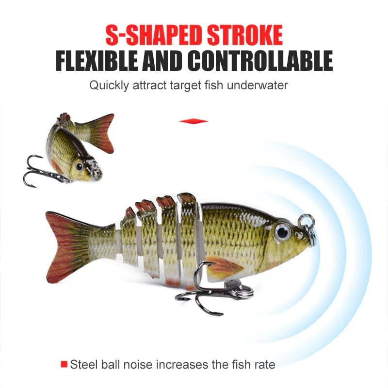 🔥 Micro Jointed Swimbait