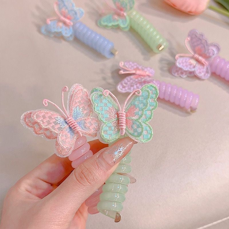 🎀Butterfly Telephone Wire Hair Bands