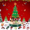 🎄Christmas Sale 49% Off- Christmas tree music box built with 361 building blocks🔥free shipping