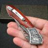 🌌 VG10 Damascus Steel Folding Knife